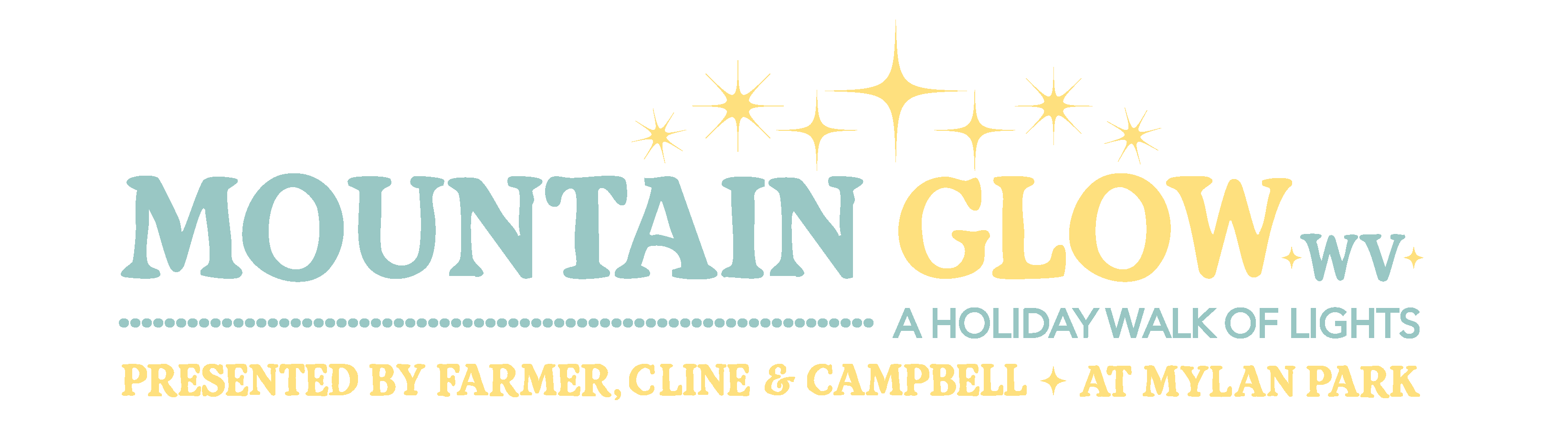 Mountain Glow WV — A Holiday Walk of Lights — Presented by Farmer, Cline & Campbell at Mylan Park